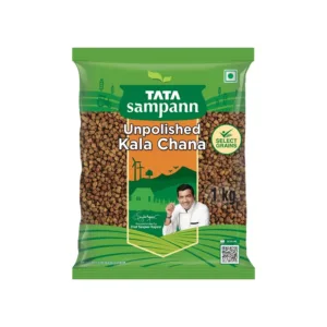 Tata Sampann Unpolished Kala Chana (Black, Brown) (1KG)