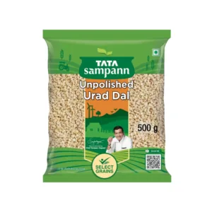Tata Sampann Unpolished Split Urad Dal (Dhuli) (500GM)