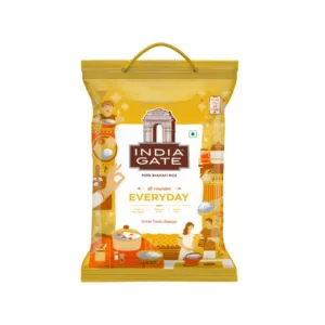 India Gate Everyday Pure Basmati Rice (Medium) (5KG)