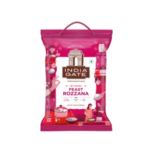 India Gate Feast Rozana Basmati Rice (5KG)