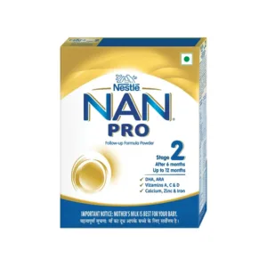 Nestle NAN PRO 2 Powder Follow up Formula (After 6 months) (400GM)