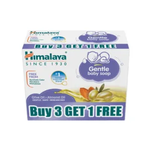 Himalaya Gentle Baby Soap - Buy 3 Get 1 Free (4X75GM)