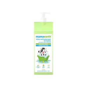 Mamaearth Milky Soft Body Baby Wash (0+ Years) (400ML)