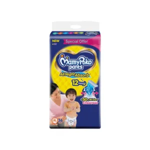 MamyPoko Pants Standard Diaper (XL, 12-17 kg) (36 PIECES)