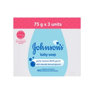 Johnson's Baby Soap (1 Pack - 3 Pieces)