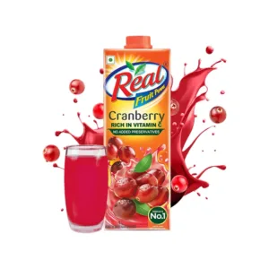 Real Fruit Power Cranberry Juice (1LTR)