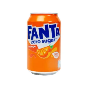 Fanta Orange Soft Drink (Zero Sugar) (330ML)
