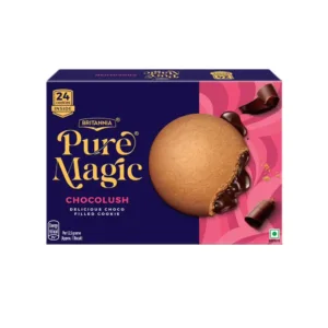 Britannia Pure Magic Chocolush Choco Filled Cookies (300GM)