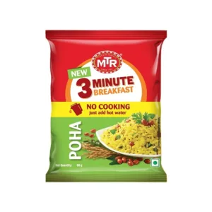 MTR 3 Minute Poha Breakfast Mix - Pack of 5