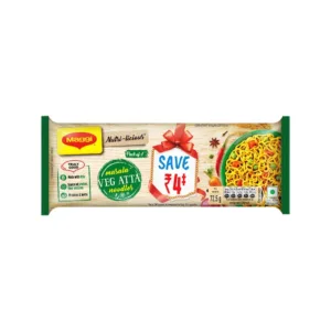 Maggi Nutri-Licious Masala Veg Atta Instant Noodles (290GM)
