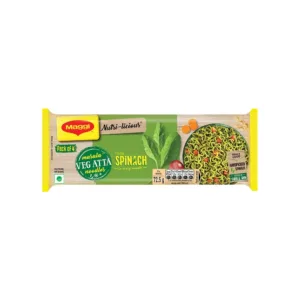 Maggi Nutri-licious Masala Veg Atta Instant Noodles with Spinach (290GM)