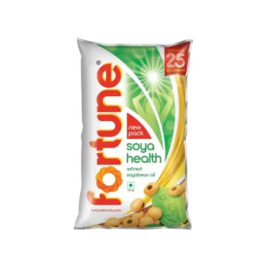 Fortune Soya Health Refined Soyabean Oil (870GM)