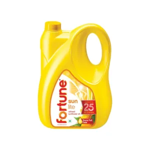 Fortune Sunlite Refined Sunflower Oil (5LTR)