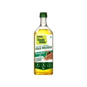 Tata 100% Pure Cold Pressed Groundnut Oil  Peanut Oil (1LTR)