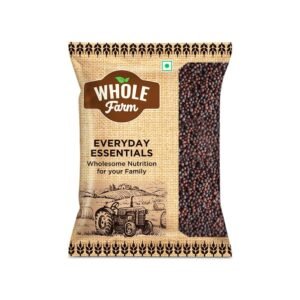 Whole Farm Premium Black Small Mustard SeedsRai (200GM)